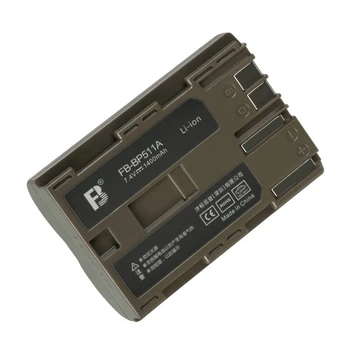 BP-511A BP-500 Baterijų paketą BP511A BP511 Skaitmeninio fotoaparato baterija Canon EOS 5D 50D, 40D 20D 30D 10D 1D D60 300D D30