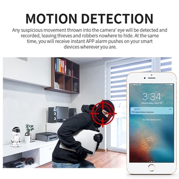 Balti Kūdikio stebėjimo HD 1080P Debesis Home Security IP Kameros Robotas Intelligent Auto Stebėjimo Kamera, WiFi Bevielis Kūdikių Telefono YCC365