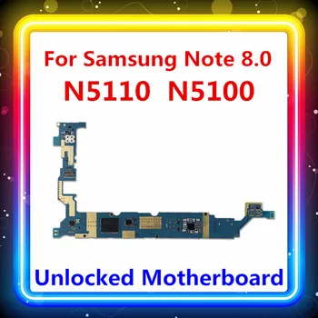 Bandymų Plokštę 16GB Samsung Galaxy N5100 / N5110 Mainboard WIFI/3G Su Lustai Logika Lenta 