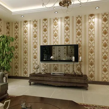 Beibehang papel de parede 3d Europos vertikalios juostos Foną Miegamajame Modernus Dizainas kambarį apdaila, tapetų