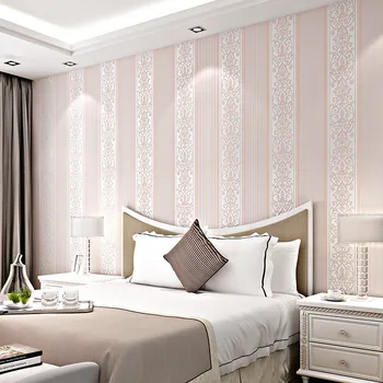 Beibehang papel de parede 3d Europos vertikalios juostos Foną Miegamajame Modernus Dizainas kambarį apdaila, tapetų