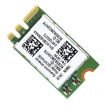 Belaidžio ryšio Adapteris Kortelę Qualcomm Atheros QCA9377 QCNFA435 802.11 AC 2.4 G/5G NGFF WI-fi KORTELE, Bluetooth 4.1