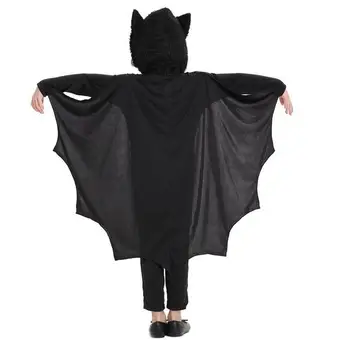 Berniukas ir Mergaitė, Juodas Blogis Vampyras Šikšnosparnis Kostiumas Vaikams Halloween Kostiumai Vaidina Vampyras Velnio Kostiumas rinkiniai mergaičių halloween apranga Nauja