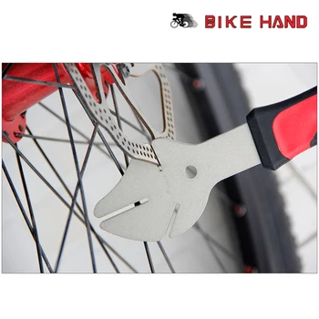 Bikehand MTB Disc Rotor Tiesinimo Priemonė, Dviračių Stabdžių Diskas Reguliatorius Kelio Dviračiu Disko Dėklas Korekcijos Įrankis MTB Dviračių Taisymo Įrankis
