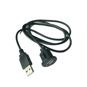 CHIZIYO USB Konversijos Įkrovimo Kabelis Moterų Konversijos Vyrų ilgintuvas Apvalios Galvos USB Duomenų Kabelis