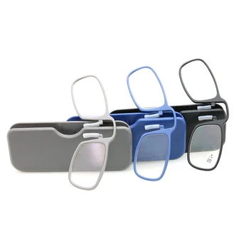 COLOUR_MAX Mini Nosies Įrašą Plonas Nešiojamas Skaitymo Akiniai Be ginklų Silicio Nosies Lengva Įrašą +1.5 +2.0 +2.5