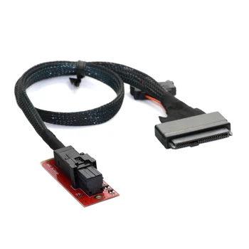 CY U. 2 U2 Rinkinys SFF-8639 NVME PCIe SSD Adapteris & Kabelis Mainboard 