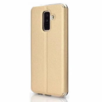 Case For Samsung Galaxy A6 2018 Padengti Smart Flip Cover Langą vaizdas Minkštas telefono dėklas funda Samsung A6 Plus atveju Atveju kimTHmall