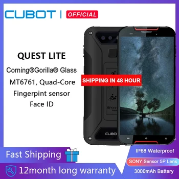 Cubot Quest Lite Sporto Tvirtas Telefonas IP68 MT6761 5.0