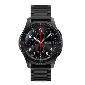 DAHASE Nerūdijančio Plieno Dirželis Samsung Pavarų S3 Juostos Pakeitimas Rankogaliai Įrankių S3 Klasikinis Pasienio Smart watch 4 Spalvos