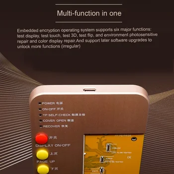 DL100 LCD Ekranas Testeris Lauke Bandymo Valdybos iPhone 6S -XS MAX 3D Touch 