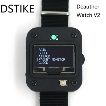 DSTIKE Deauther Žiūrėti V2 ESP8266 Programuojami Plėtros Taryba | Smart Watch | Arduino | NodeMCU I2-009