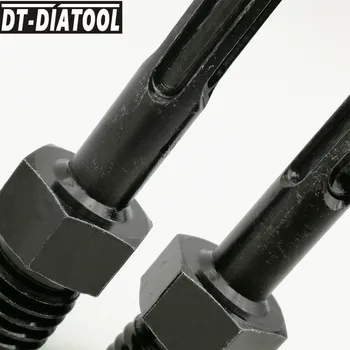 DT-DIATOOL Adapteris M14 arba 5/8-11 Vyrų Sriegio SDS Plus Kotu Pagrindinių Bitai Gali Būti Sumontuotas Ant Plaktukas, Grąžtas Arba, Elektrinis Grąžtas