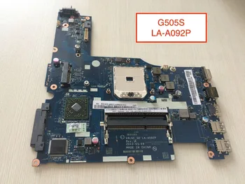 Darbo visiškai NAUJĄ LA-A092P REV 1A Motina valdybos Lenovo ideapad G505S Nešiojamas plokštė