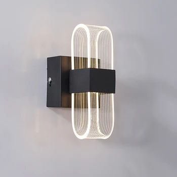 Decoracion hogar moderno LED Sieniniai Šviestuvai Interjerams Dekoruoti Miegamojo Apšvietimas LED siena Šviesos Šiuolaikinio Meno