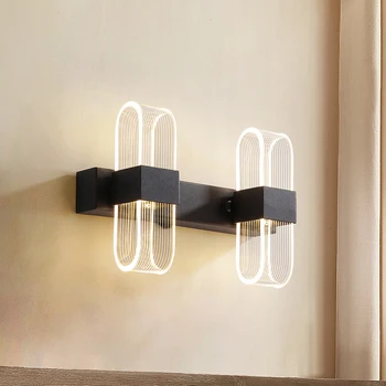 Decoracion hogar moderno LED Sieniniai Šviestuvai Interjerams Dekoruoti Miegamojo Apšvietimas LED siena Šviesos Šiuolaikinio Meno