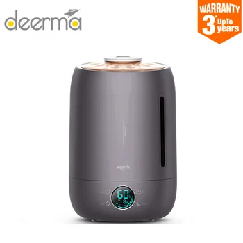 Deerma DEM-F630 Ultragarsinis Drėkintuvas 5L Touch Temperatūra Protingas Pastovios Drėgmės Drėkintuvas LED Skaitmeninis Ekranas