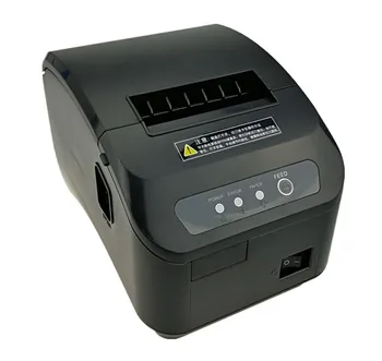 Didmeninė Aukštos kokybės pos spausdintuvui 80mm šilumos gavimą Mažas bilietų brūkšninių kodų spausdintuvas, automatinis pjovimo staklės spausdintuvą
