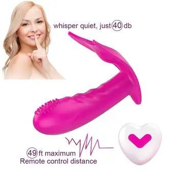 Dildo, vibratoriai belaidžio nuotolinio valdymo nematomas Vibracijos dėvėti moterų G-taško vibratorius, sekso žaislai moteris masturbator suaugusiųjų žaislas
