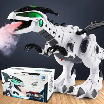 Dinozaurų žaislai vaikams Balta Purškimo Elektros Dinozauras, Mechaninė Pterosaurs Dinozaurų Pasaulyje Žaislas, skirtas berniukas, mergaitė 2018 naują atvykimo