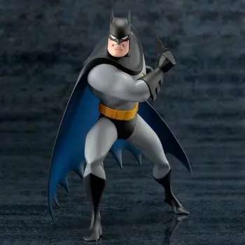 Disney 20cm Keršytojas Betmenas Animacinis Serijos ARTFX Betmenas žaislai Veiksmų Skaičius, Kolekcines, Modelis Žaislas