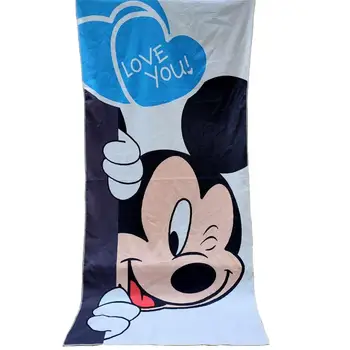 Disney Puikus Minnie Mouse Vonia Rankšluostį Poliesteris Mergaitėms Lady Moterų Vasaros Paplūdimio Rankšluostį Baseinas Rankšluostį 70x140cm