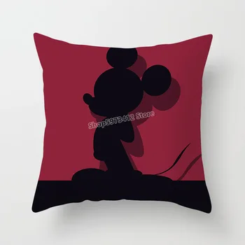 Disney Serijos Mickey Mouse Užvalkalas Animacinių Filmų Pagalvę Padengti Pagalvėlė Padengti Namų Dekoro Mielas Kalėdų Vaikų Kambario Dekoracija Dovanos