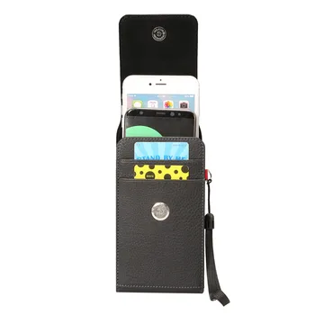 Dvigubas Dėklas ant Diržo Dėklas Case for iPhone 11 11 Pro XS Max 8 7 6plus PU Odos Juosmens Krepšys 