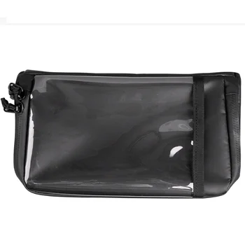 Dviračio krepšys, atsparus vandeniui rankenos priekiniai maišelį jutiklinis ekranas stovo vamzdis, maišelis daugiafunkcinis MTB dviračio priekyje vamzdžio krepšys jojimo įranga