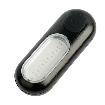 Dviračiu 2 šviesias Spalvas, 1 Lempa COB LED 5 Režimai W/ Mode Atminties Įkrovimo Vidaus Li-baterija nuo balnelio iškyšos ir Diržo Mount