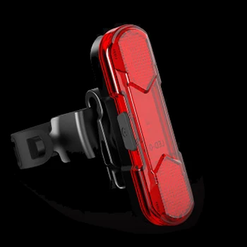 Dviračių LED Šviesos Akcentas Įspėjamieji Žibintai atsparus Vandeniui atsparus smūgiams USB Įkrovimo Šviesos MTB Galinis Žibintas Dviračių Priedai
