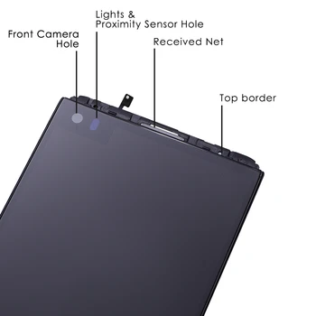 Dėl LG V20 F800S F800L F800K H990DS H910 H918PR H915 H990N US996 H990TR LS997 VS995 LCD Ekranas Jutiklinis Ekranas skaitmeninis keitiklis Asamblėja