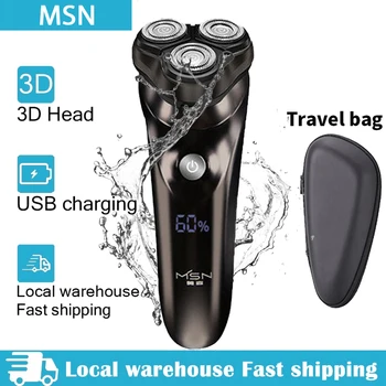 ENCNHEN elektrinis skustuvas vyrams barzda žoliapjovės elektrinės skutimosi Vyrams Skalbti USB Įkrovimo Skusti Barzda Mašina 5