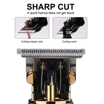 Elektriniai Plaukų Clipper+Keičiama T9 Cutter Galvos Kirpykla Pjovimo Žoliapjovės Barzdos Skustuvas Aštrių Plaukų Cutter Skutimosi Mašinos Salonas Įrankiai