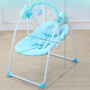 Elektros Sūpynės Baby Supamoji Kėdė, Komfortą Miego Krepšys Kūdikio Recliner Lopšys Lova 0-18month