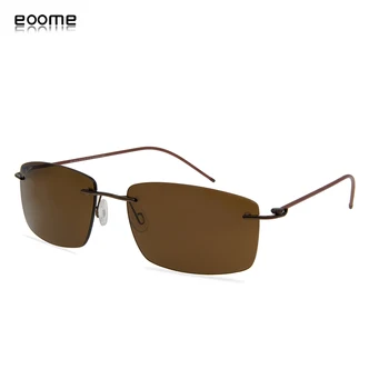 Eoome Dizainas Super Light Taškus Vyrų Sunglass UV 400% Šviesina Jūsų Vasaros, Kad Objektyvas Vyras saulės akiniai