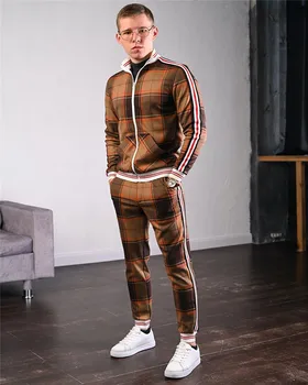 Europoje ir Amer 'ins rinkiniai 3D atspausdintas atsitiktinis pledas vyriški drabužiai populiarus logotipas didelis atsitiktinis sportinę suitsets