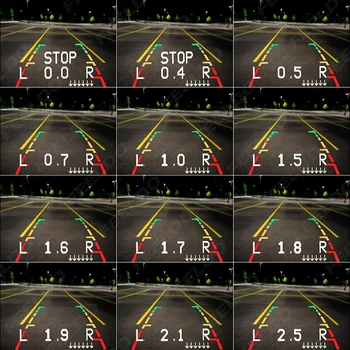 FEELDO 1Set Automobilių 8 Jutikliai Priekyje galinio vaizdo Vaizdo Vaizdo Parkavimo Jutiklis Atsarginės Radaro Sistema, 10-Color #FD-2848