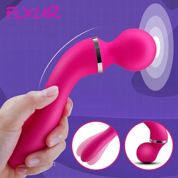 FLXUR 10 Rūšių Klitorio Vibratoriai Sekso Žaislai Moterims, AV Magic Wand Dildo Makšties Massager G Vietoje Masturbator Suaugusiųjų Produktas