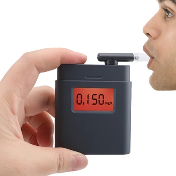 FORAUTO Mini Kvėpavimas Alkoholio Testeriai Skaitmeninės Didelio Tikslumo Kvėpavimas Analizatorius Breathalyzer Alkoholio Detektorius Saugos Vairuotojo Nešiojamų