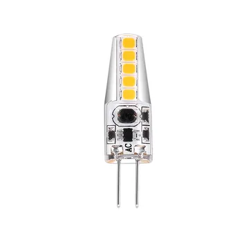 G4 LED Bi-Pin Šviestuvo Lemputę 10leds SMD 2835 G4 12V AC/DC LED Namų Apšvietimo 360 Laipsnių Balta Šiltai Balta 5pc/daug