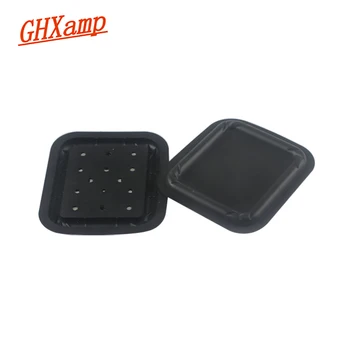 GHXAMP 76*66MM 1-2inch Bass, radiatorių, diafragma, Pagalbiniai pridėti žemo dažnio Guma + Metalas plokštė 1Pairs