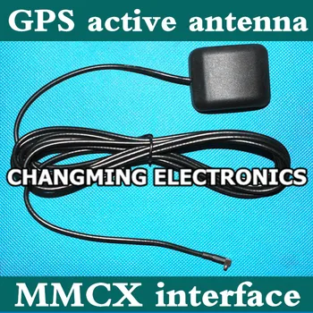 GPS antenos MMCX sąsaja dviejų etapų amplifikacijos 28db super signalas antenos su magnetais(working Nemokamas Pristatymas)1PCS