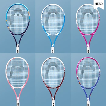 Galvos moterų Teniso Raketės Sharapova raquete de teniso aliuminio Anglies Pluošto Viršuje Medžiagos teniso string 8 spalvų L1 L2