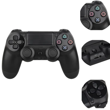 Gamepad Sony Playstation 4 PS4 Valdytojas Bluetooth Vibracijos Belaidžio Kreiptuku PS4 Žaidimų Konsolės Mygtukai