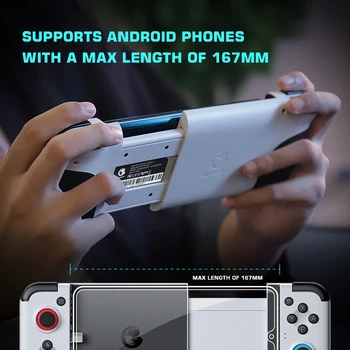 Gamesir X2 Tipo C Gamepad Android Pubg Mobiliųjų Žaidimų Valdiklis Žaidimų Valdiklį už Debesų Žaidimų Platformų xCloud, Stadionuose