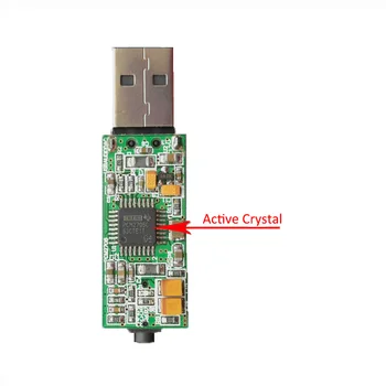 Garso plokštė amp PCM2706 USB DAC dekodavimo garso keitiklis telefono OTG sąsiuvinis 16bit/48KHZ už stiprintuvo A7-002