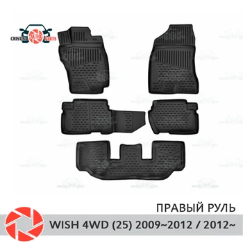 Grindų kilimėliai Toyota Noras 4WD (25) 2009 m.~2012/2012~ kilimėlių ne slydimo poliuretano purvo apsaugos, vidaus reikalų automobilių optikos reikmenys