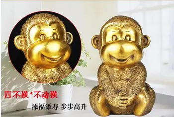 Gryno vario beždžionių keturias ne - beždžionė namų dekoracijas kambarį beždžionė zodiako beždžionė rankdarbiai