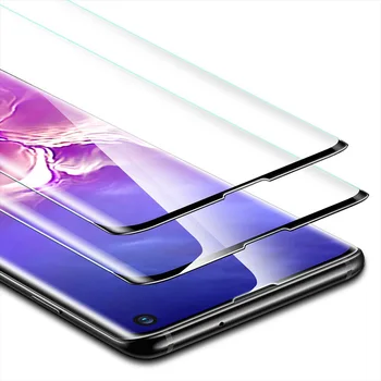 Grūdintas Apsauginis Stiklas Samsung Galaxy S10 S10 Plius S10e Screen Protector, Stiklo Plėvelė Padengti 1piece/2vnt